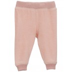 Pantaloni in ciniglia BIO rosa