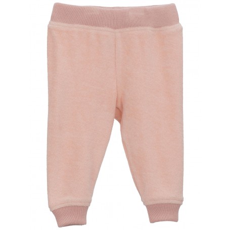 Pantaloni in ciniglia BIO rosa